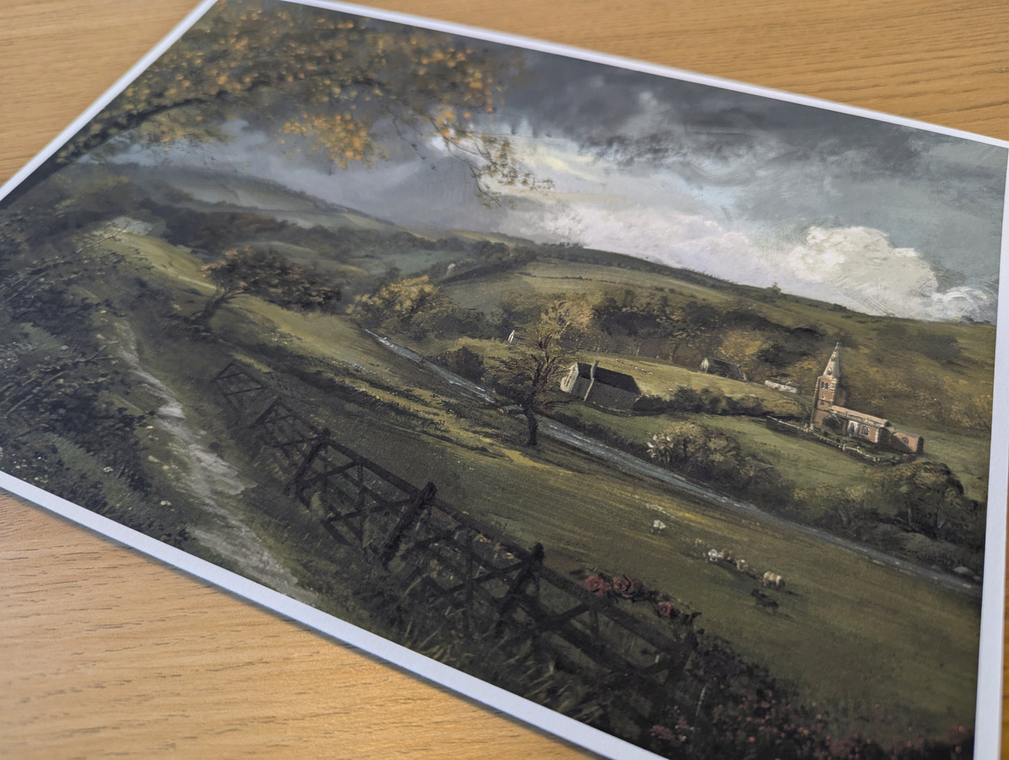 Darkened Hill & Dale - A4 Giclée Cover Art Print