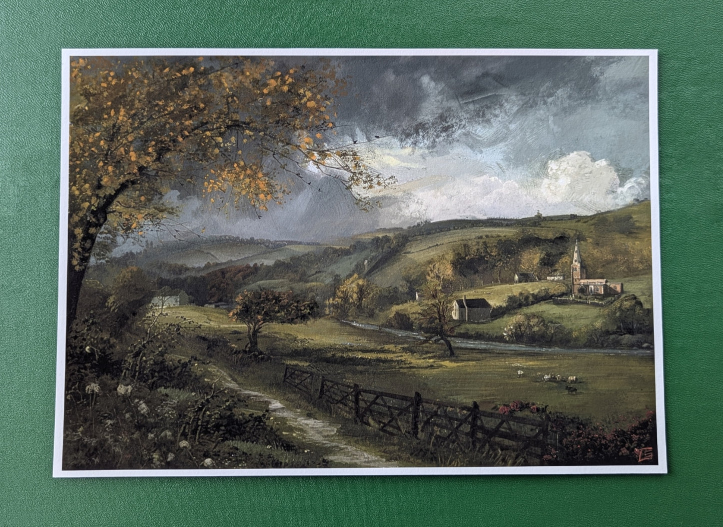 Darkened Hill & Dale - A4 Giclée Cover Art Print