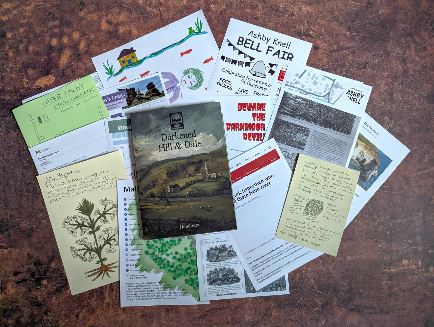 Darkened Hill & Dale - Handouts Only